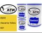 Preview: BMW, Atacama Yellow, B21: 500ml Lackdose + 500ml Klarlack + 250ml Härter - Set, von ATW Autoteile West.
